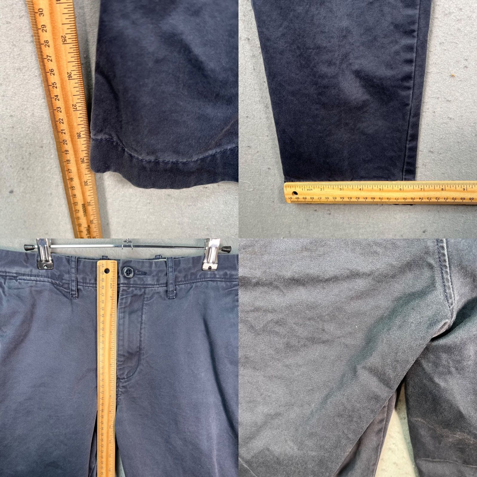J.Crew J.CREW Mens Size 32 x 30 Broken-In 770 Straight Navy Chino Pants Cotton Shirt Pants Chino Navy Mens 32 Size US 32 / EU 48 - 8 Thumbnail