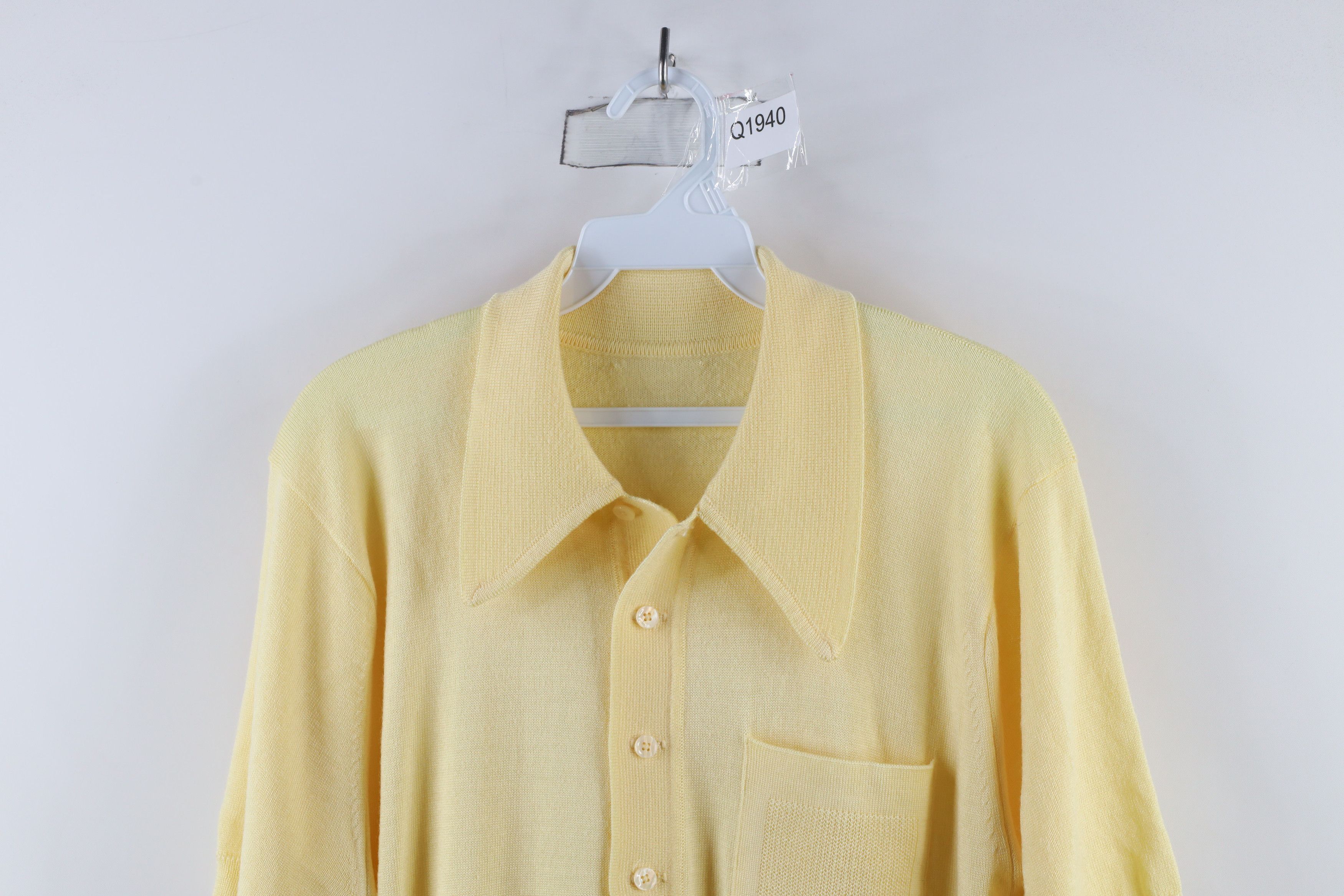 Vintage Vintage 60s 70s Streetwear Knit Collared Pullover Polo USA Size US M / EU 48-50 / 2 - 2 Thumbnail