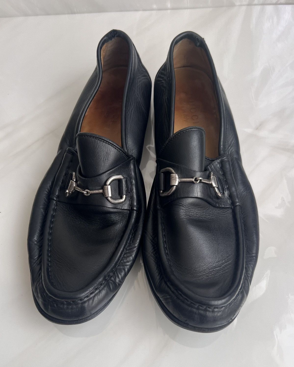 Gucci Gucci Men’s Horsebit Black leather loafer Size US 9 / EU 42 - 11 Thumbnail