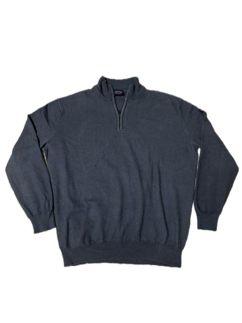 Paul & Shark Paul & Shark Yachting Virgin Wool Half-Zip Sweater Riri Size US XL / EU 56 / 4 - 11 Thumbnail