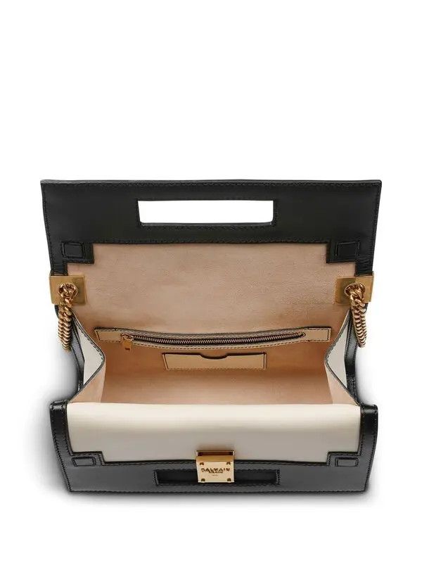 Balmain o1s1wg111225 Size:OS/1945 Heritage Shoulder Bag in Black Size ONE SIZE - 3 Thumbnail