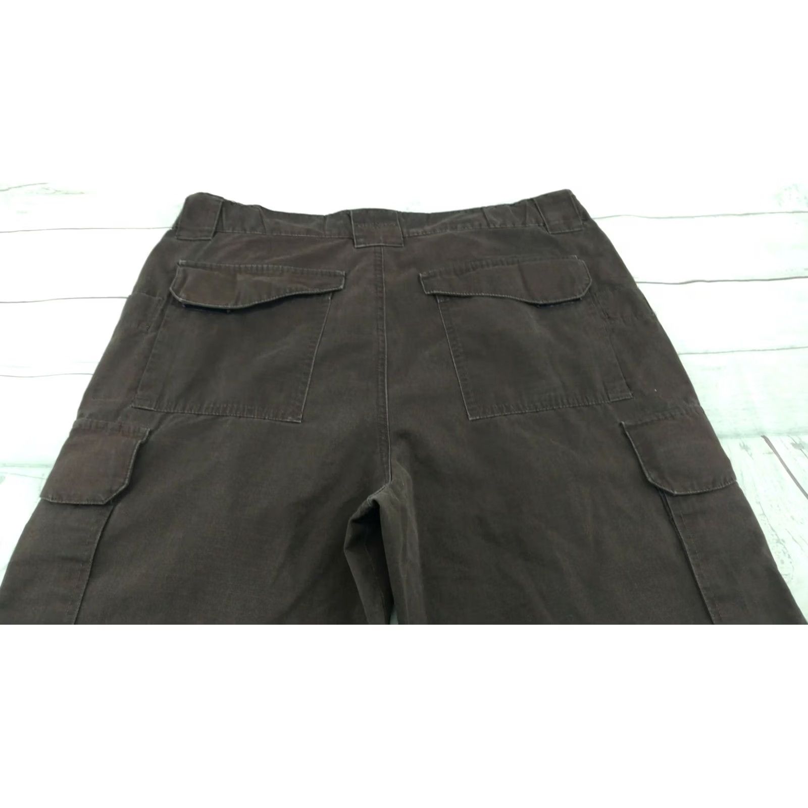 Vintage MENS TRU SPEC TACTICAL BROWN CARGO PANTS SIZE 36X29 Size US 36 / EU 52 - 7 Thumbnail