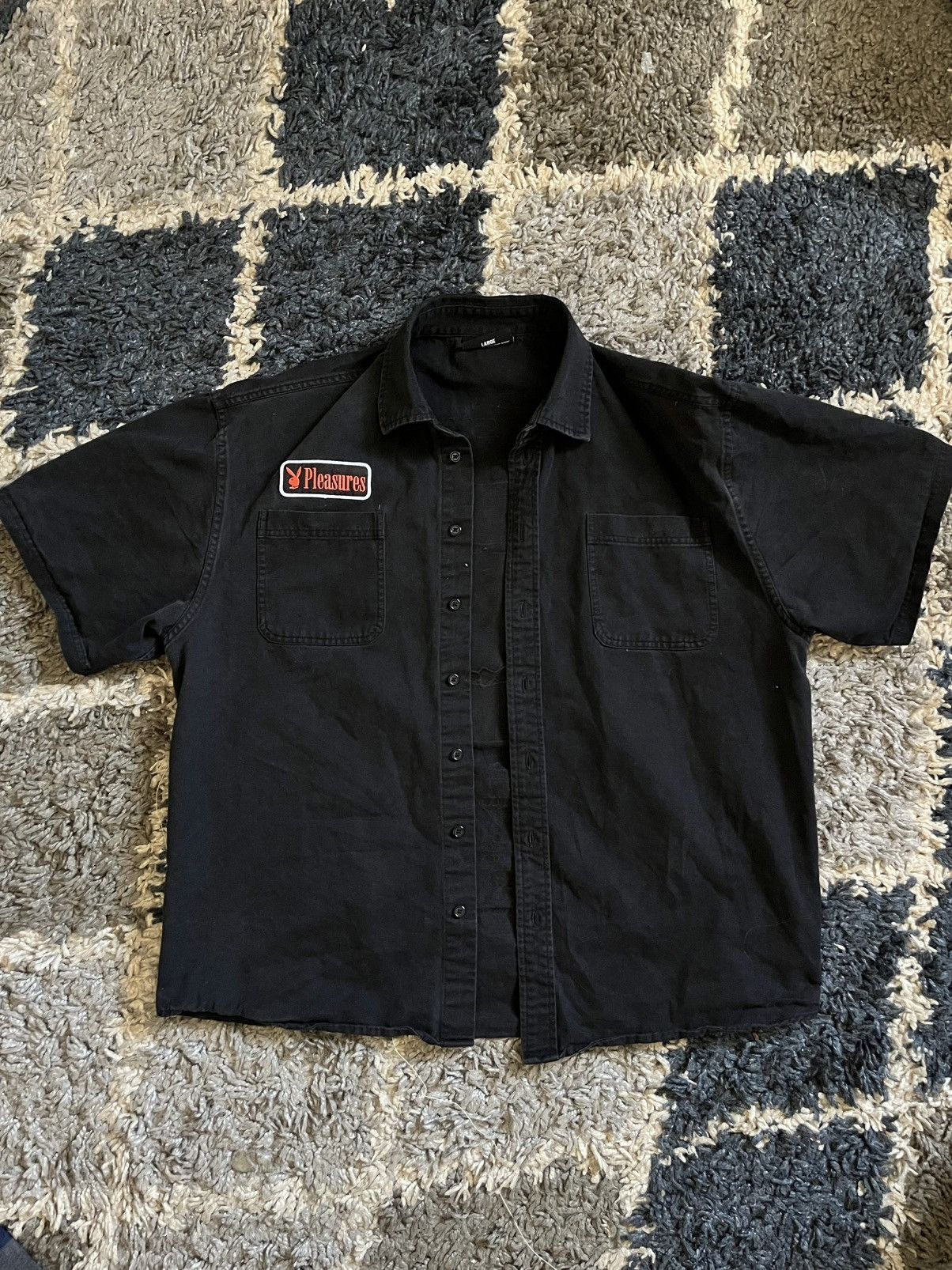 Playboy × Pleasures Pleasures FILM CREW work shirt Size US L / EU 52-54 / 3 - 6 Thumbnail