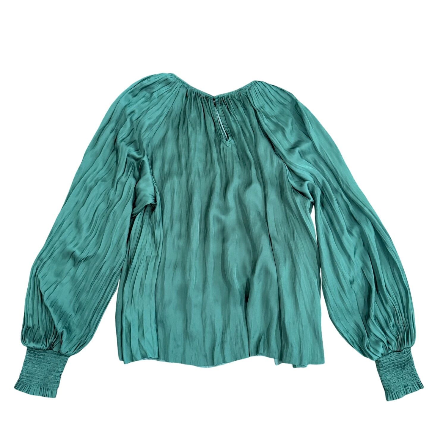 Ulla Johnson Ulla Johnson Aidy Long Sleeve Blouse in Green, Size US 12 Size XL / US 12-14 / IT 48-50 - 7 Thumbnail