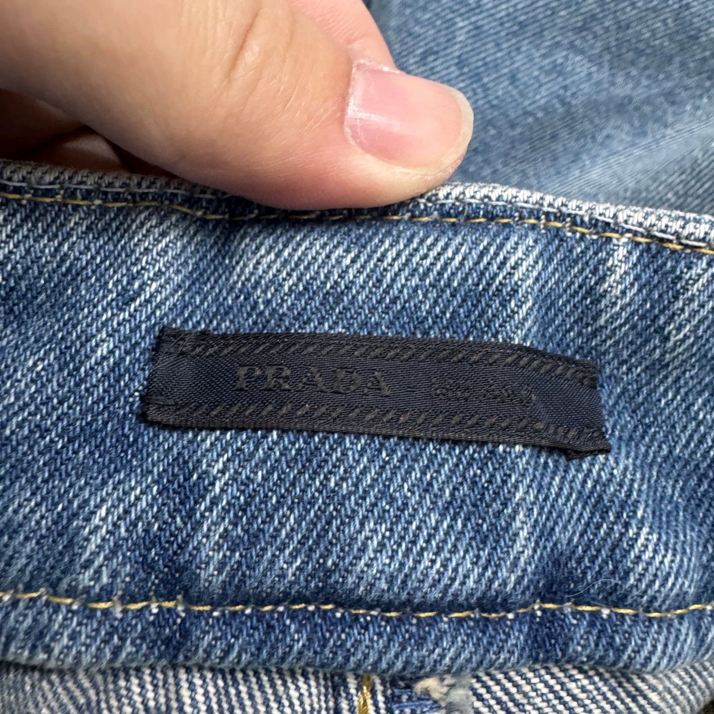 Prada Prada Distressed Metal Triangle Logo Short 50 Size US 34 / EU 50 - 4 Thumbnail