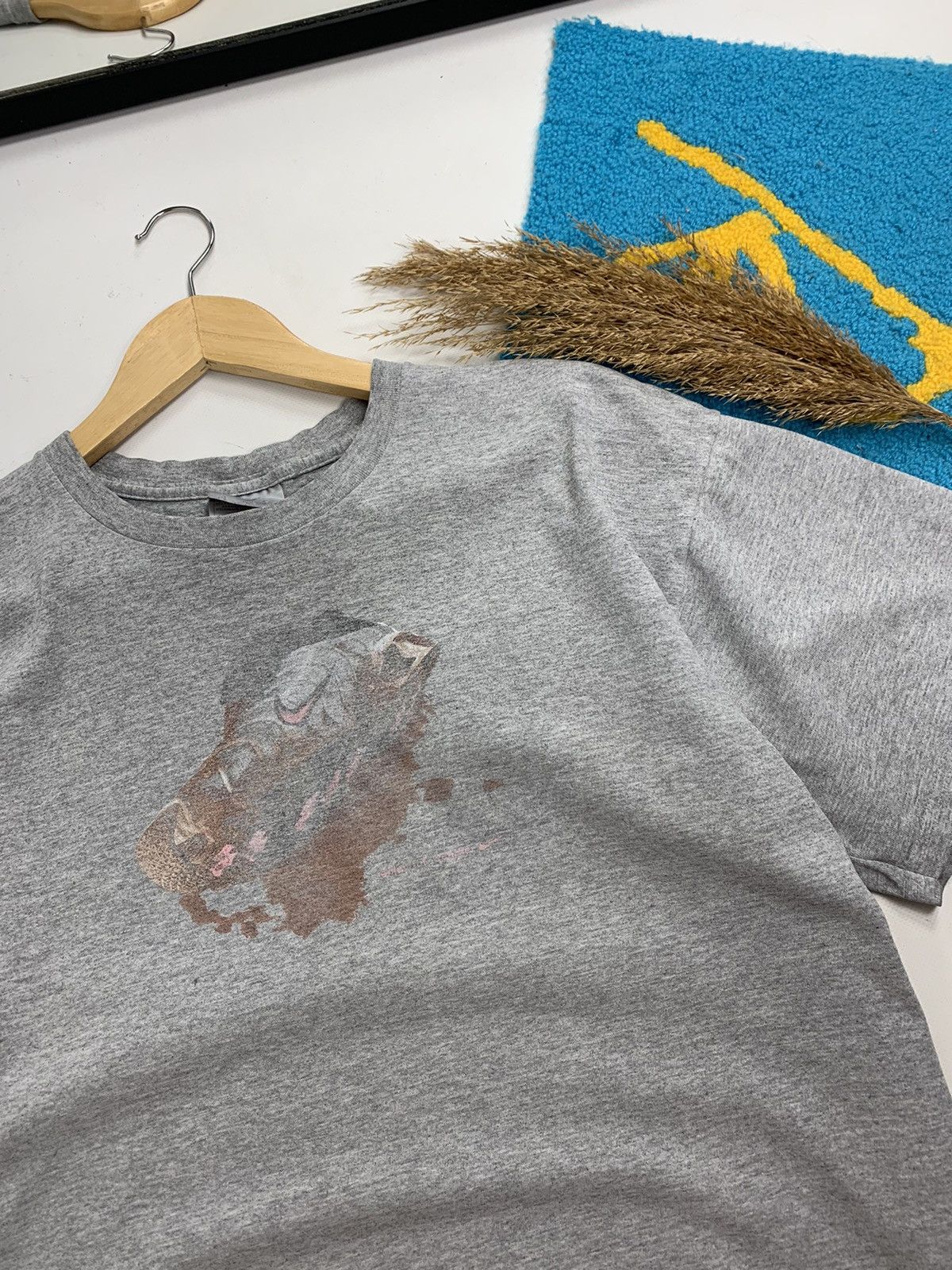 Nike × Vintage Vintage Nike TN Printed Logo Heavy Cotton T-Shirt Size US L / EU 52-54 / 3 - 4 Thumbnail