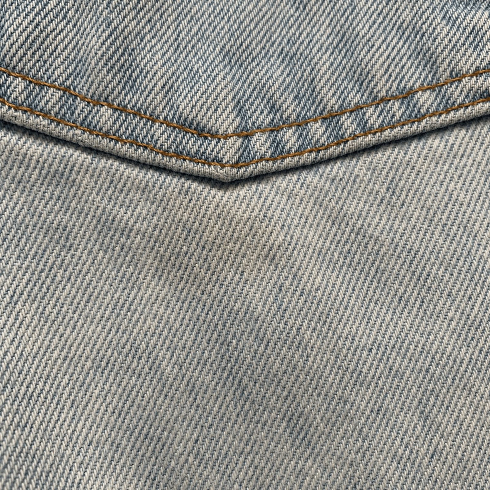 Levi's Vintage 90s Levi’s 521 Tapered Leg Jeans Light Wash 14 Short Size 31" - 8 Thumbnail