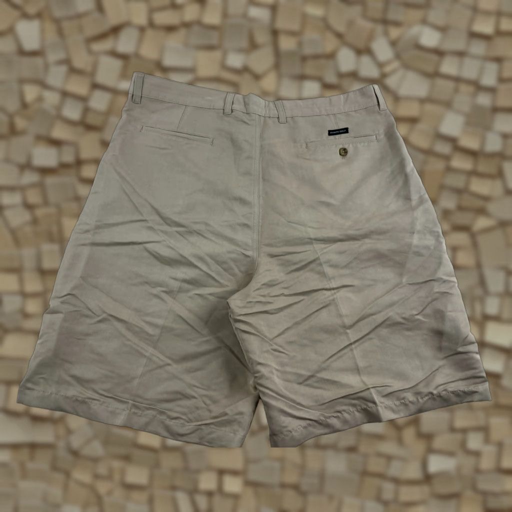 Chaps Chaps Golf Shorts Men's Size 40 Khaki Flat Front Bermuda Pockets Bermuda Chino Regular Mens Size US 40 / EU 56 - 1 Thumbnail