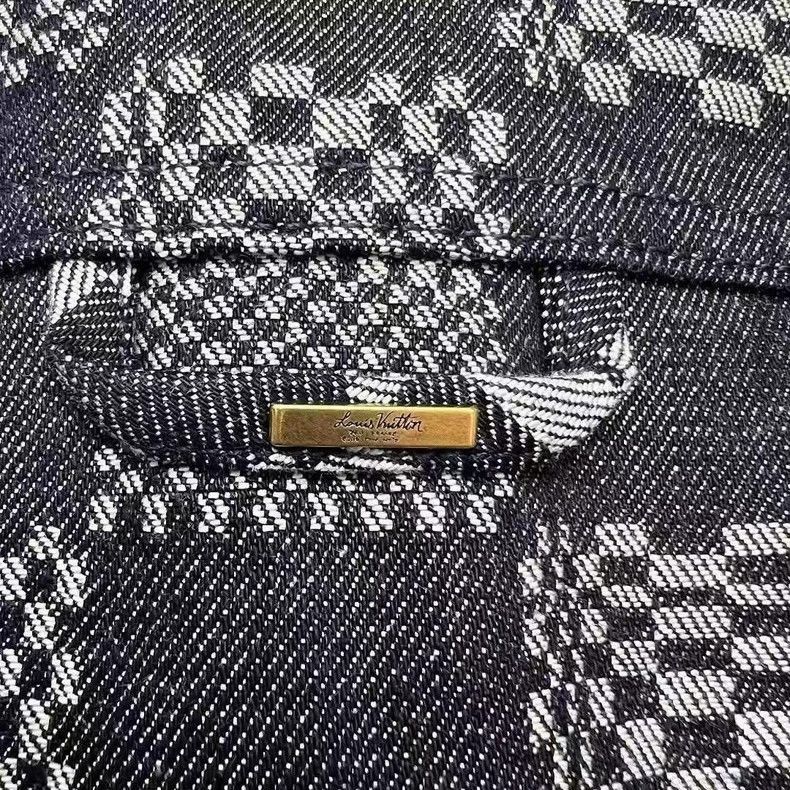 Louis Vuitton Louis Vuitton Checkered Denim Jacket-2506 Size US L / EU 52-54 / 3 - 4 Thumbnail