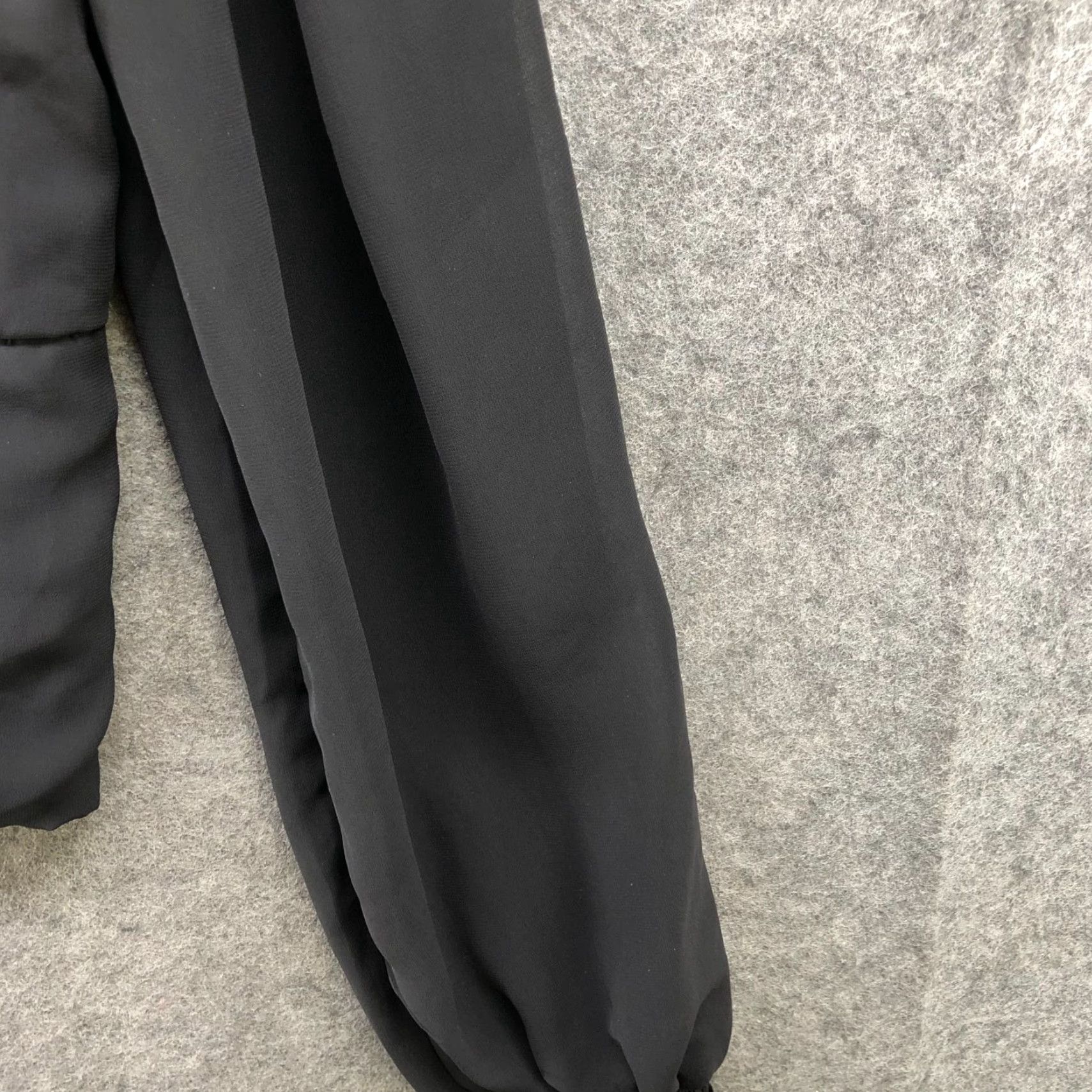 Abercrombie & Fitch Abercrombie & Fitch Cropped Sweetheart Neck Top Womens XS Black Balloon Sleeve Size XS / US 0-2 / IT 36-38 - 6 Thumbnail