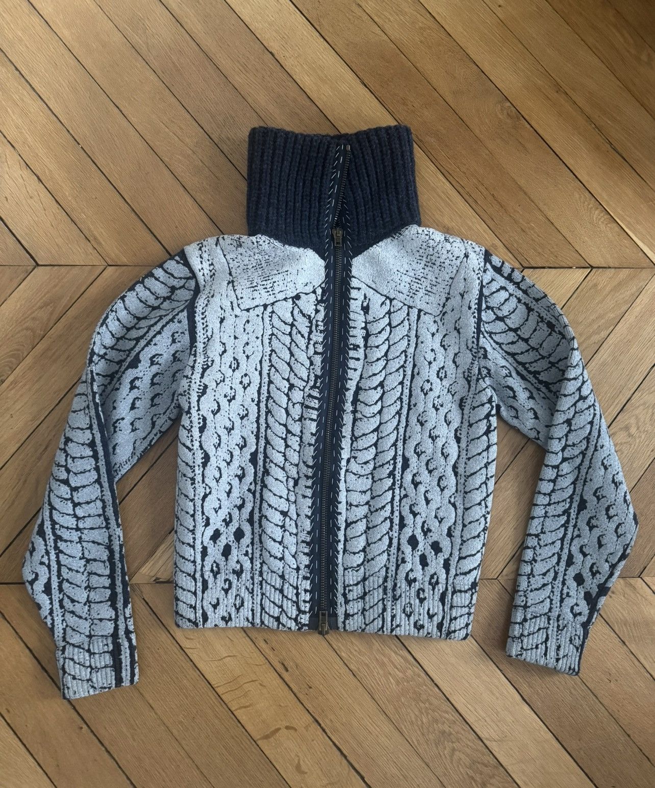 Maison Margiela Maison Margiela Zip-Up Sweater Size US XS / EU 42 / 0 - 4 Thumbnail