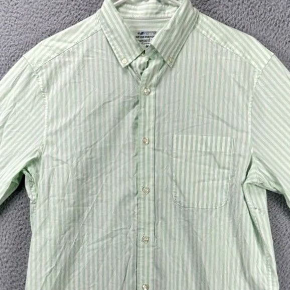 Vineyard Vines Vineyard Vines OTG Shirt Men Medium Green Stripes Brrr Performance Button Up NEW Size US M / EU 48-50 / 2 - 2 Thumbnail