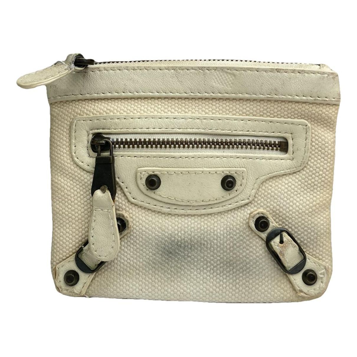 Balenciaga White Cotton Purse Size ONE SIZE - 1 Thumbnail