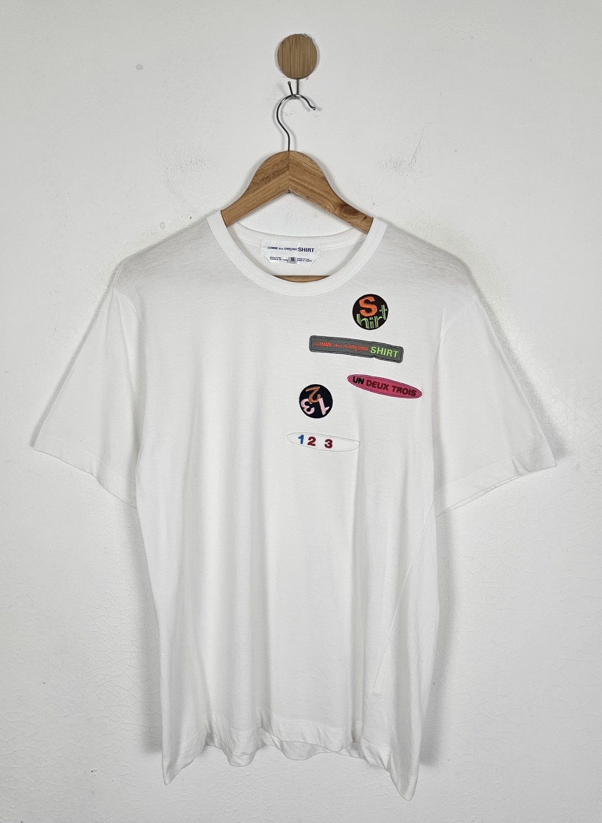Comme des Garcons Comme des Garcons CDG Patch shirt Size US M / EU 48-50 / 2 - 1 Thumbnail