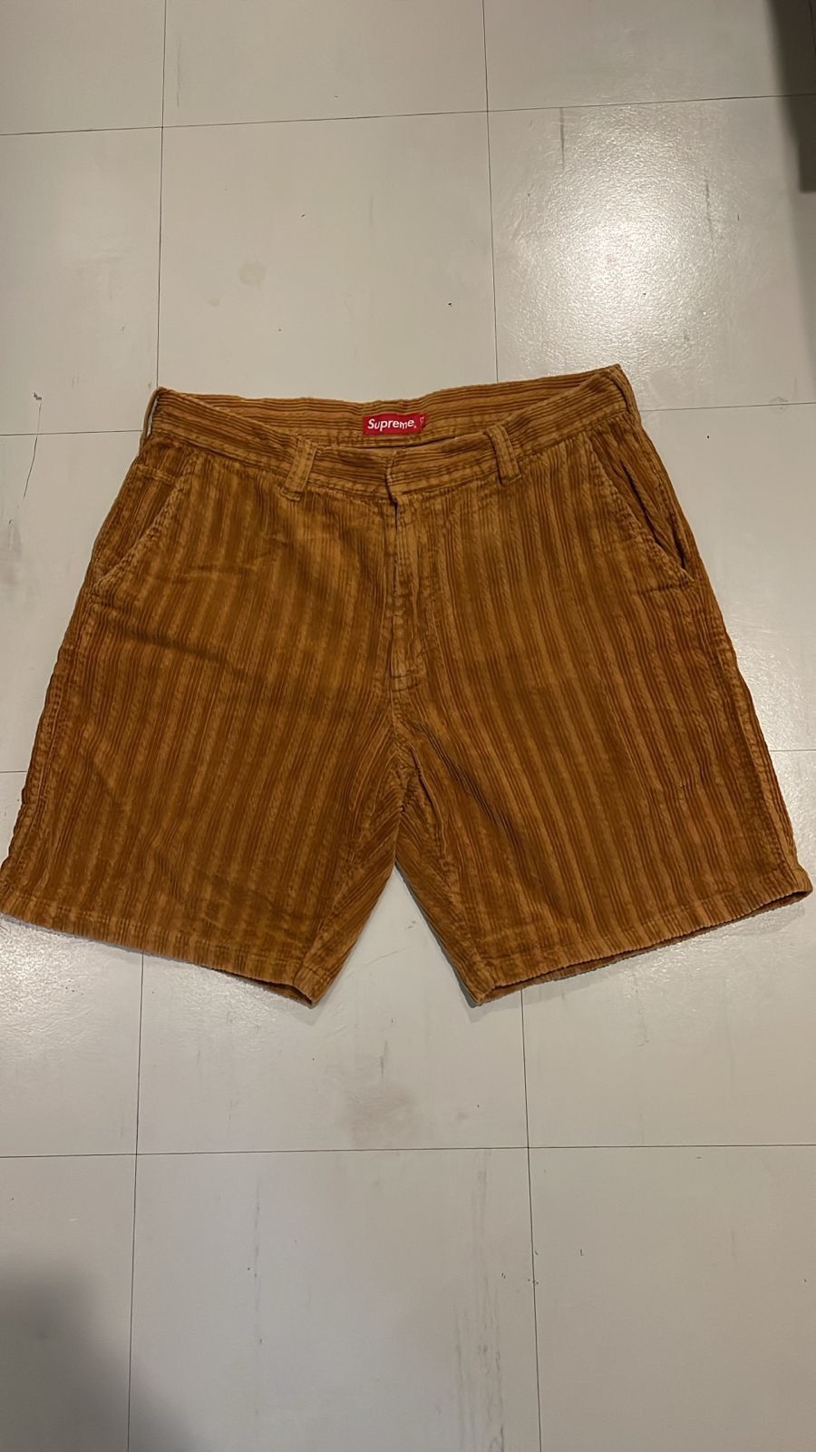 Supreme Supreme SS19 Rope Corduroy Work Short Cargo | Grailed
