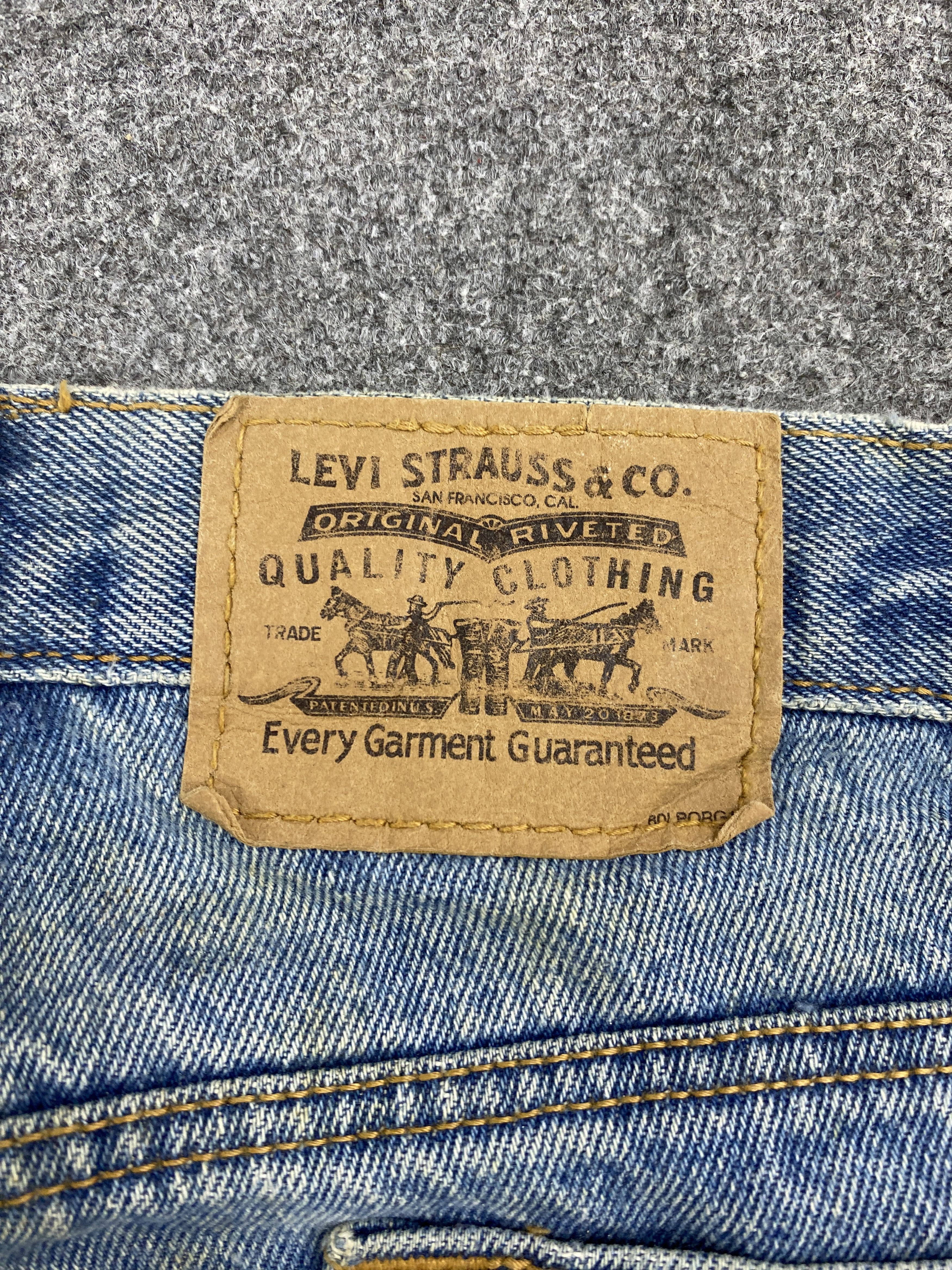 Levi's × Vintage Vintage 90s Levis Orange Tabs Jeans Size US 38 / EU 54 - 5 Thumbnail