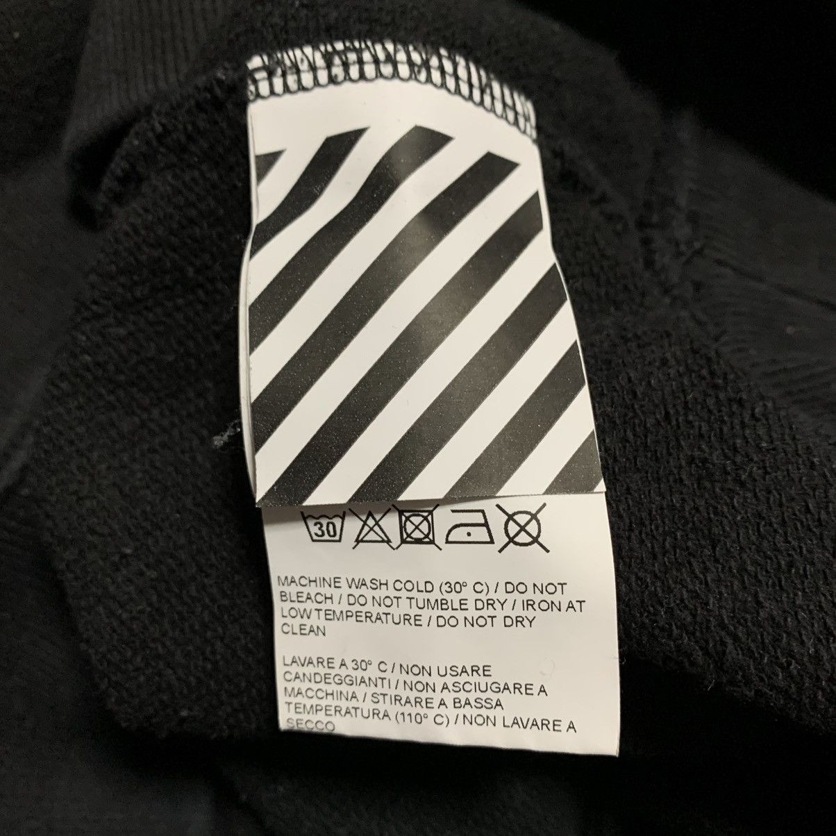 Off-White Off White XS Impressionism Arrows Black Sweatshirt Virgil Size US XS / EU 42 / 0 - 7 Thumbnail