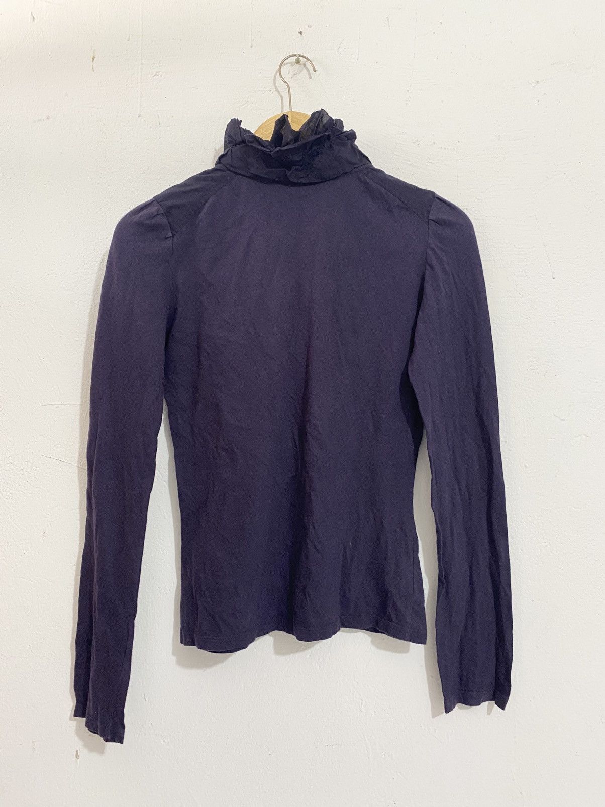 Yohji Yamamoto Ruffle Blouse ATSURO TAYAMA By Yohji Yamamoto Size S / US 4 / IT 40 - 2 Thumbnail