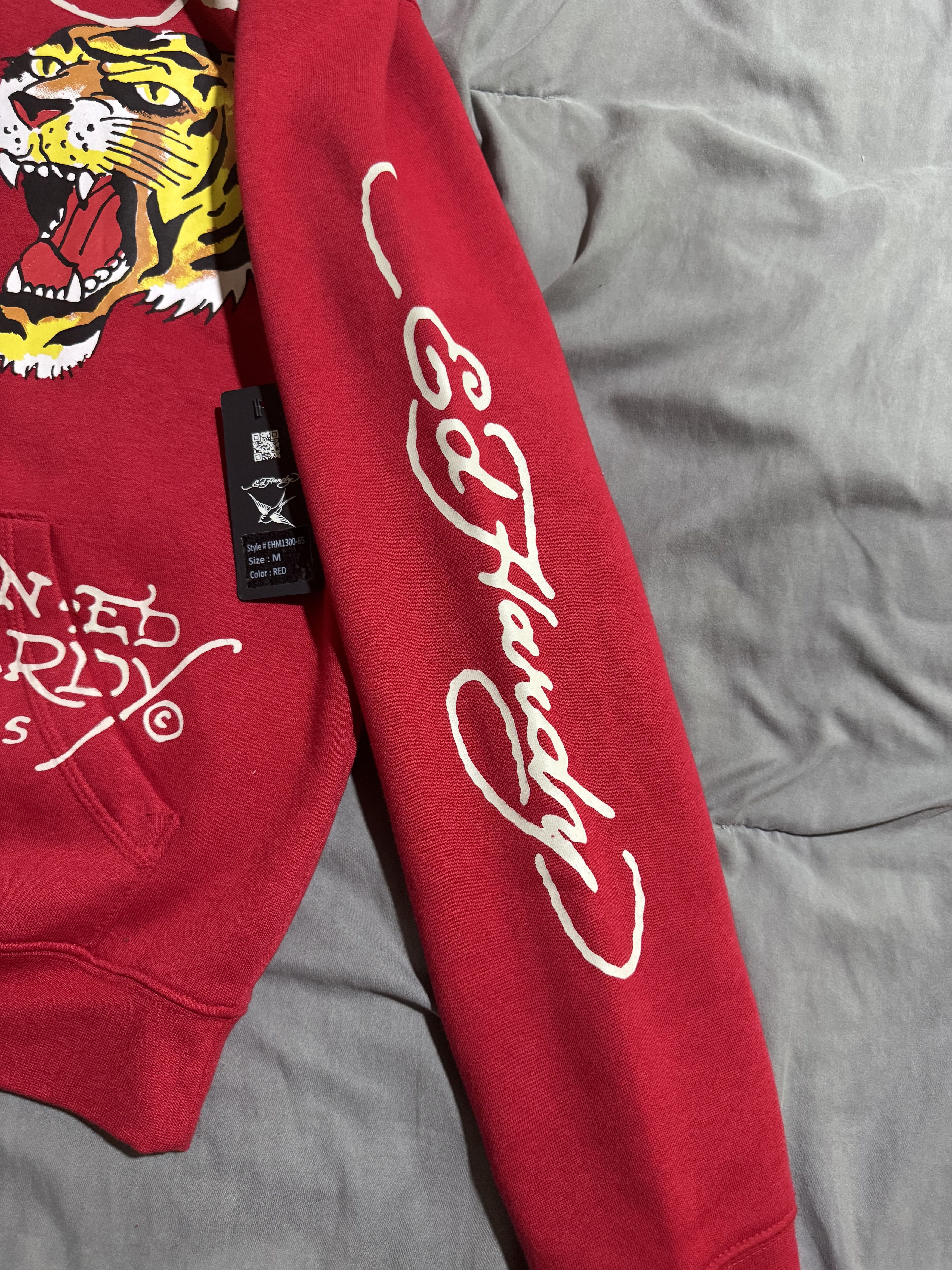 Ed Hardy Ed Hardy Eagle Tiger Red Hoodie Size US M / EU 48-50 / 2 - 3 Thumbnail