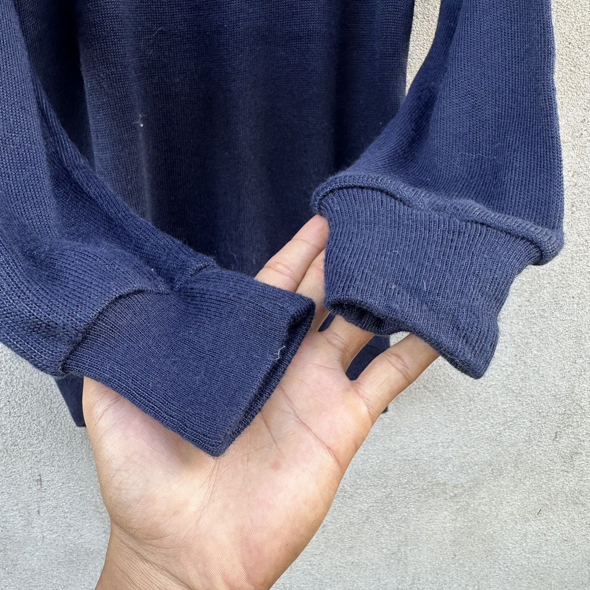 Montblanc × Vintage Vintage Chamonic MONT-BLANC Knit Two Tone Sweater Pullover Size US XS / EU 42 / 0 - 4 Thumbnail