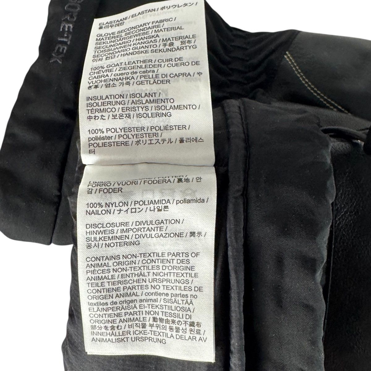 Arc'teryx Arc'teryx Fission SV Glove - Black - GORE-TEX - Size L Size ONE SIZE - 10 Thumbnail