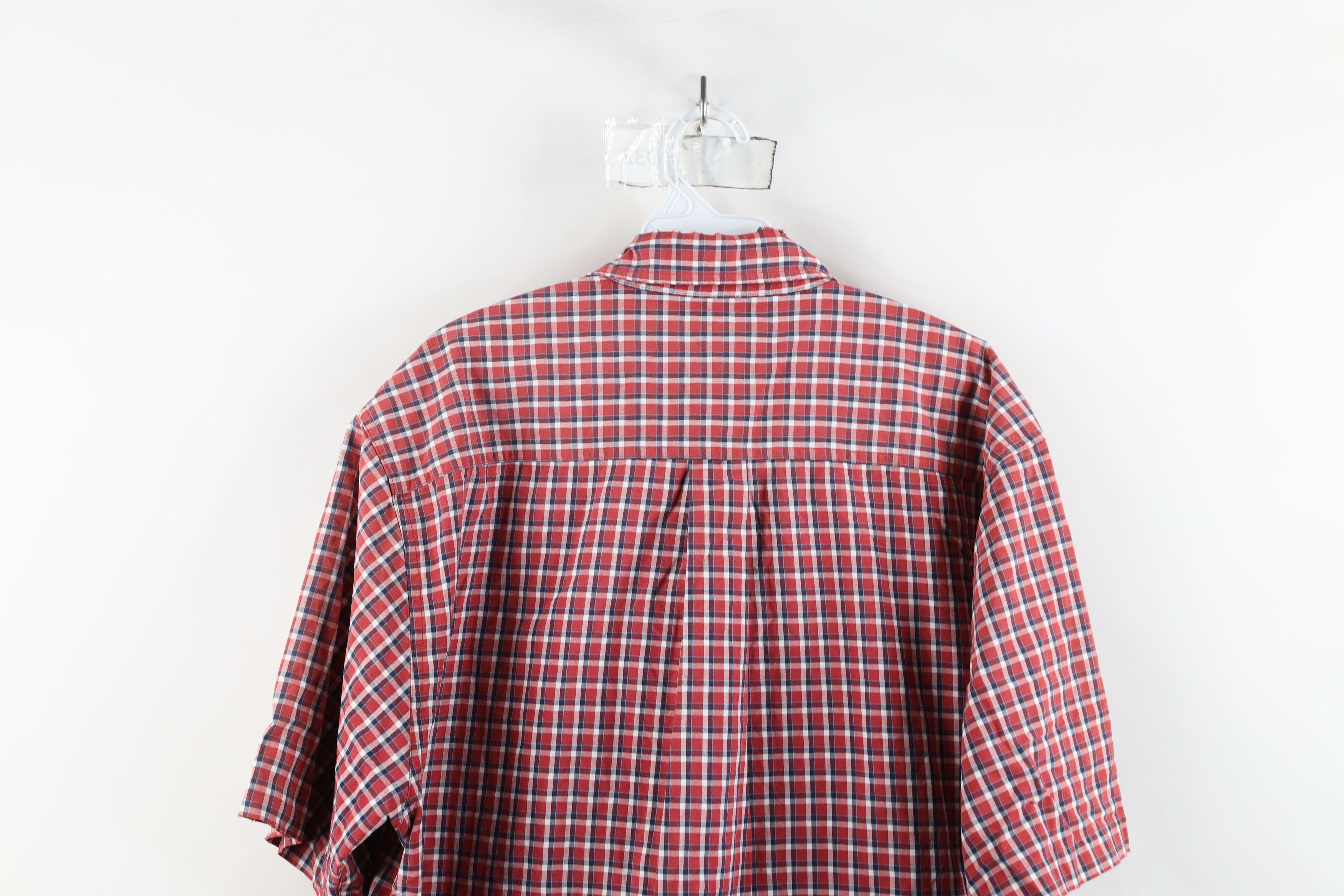 Carhartt × Vintage Vintage Carhartt Spell Out Short Sleeve Button Down Shirt Size US L / EU 52-54 / 3 - 14 Thumbnail