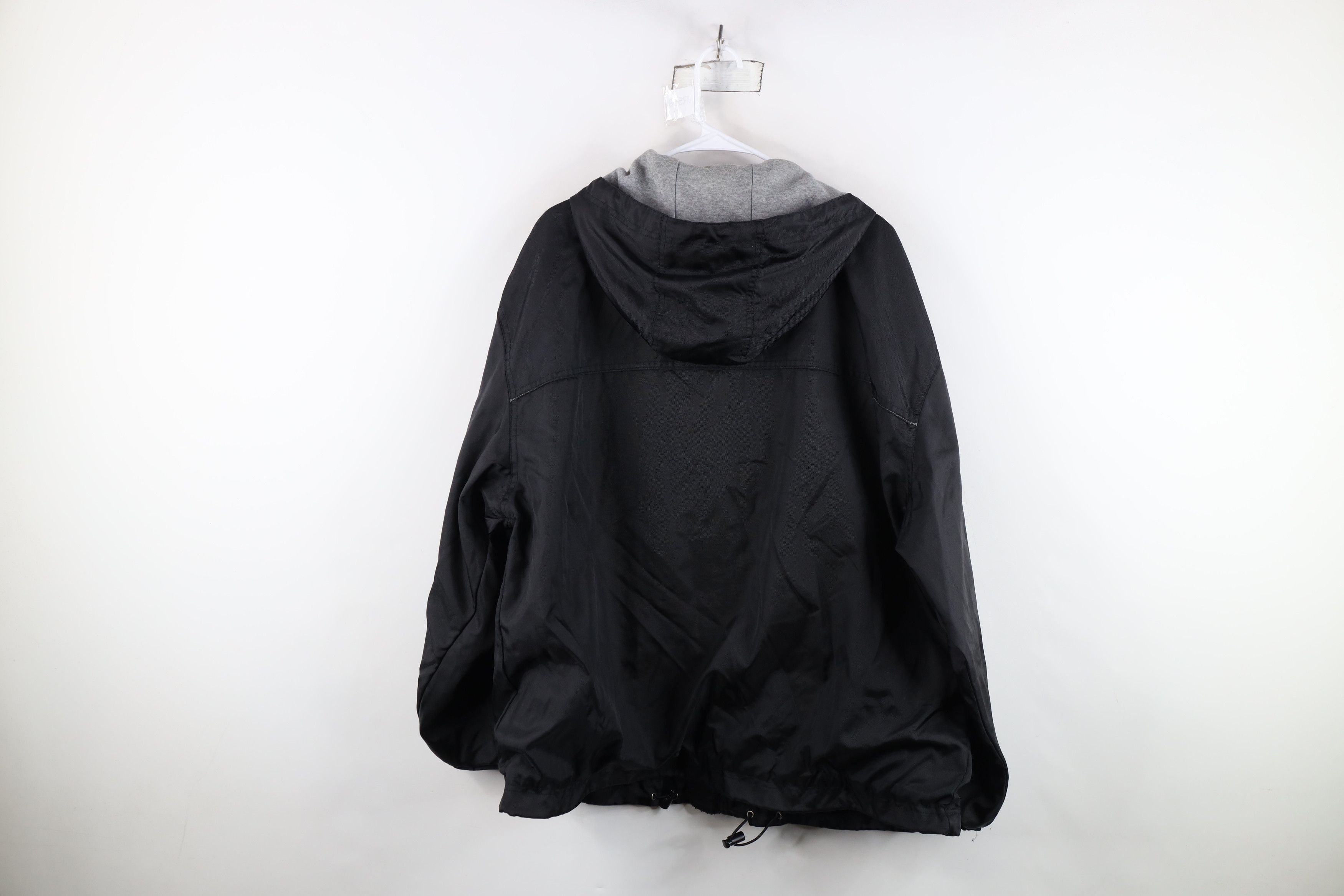 Vintage Vintage 90s Streetwear Lined Hooded Windbreaker Jacket Size US M / EU 48-50 / 2 - 13 Thumbnail