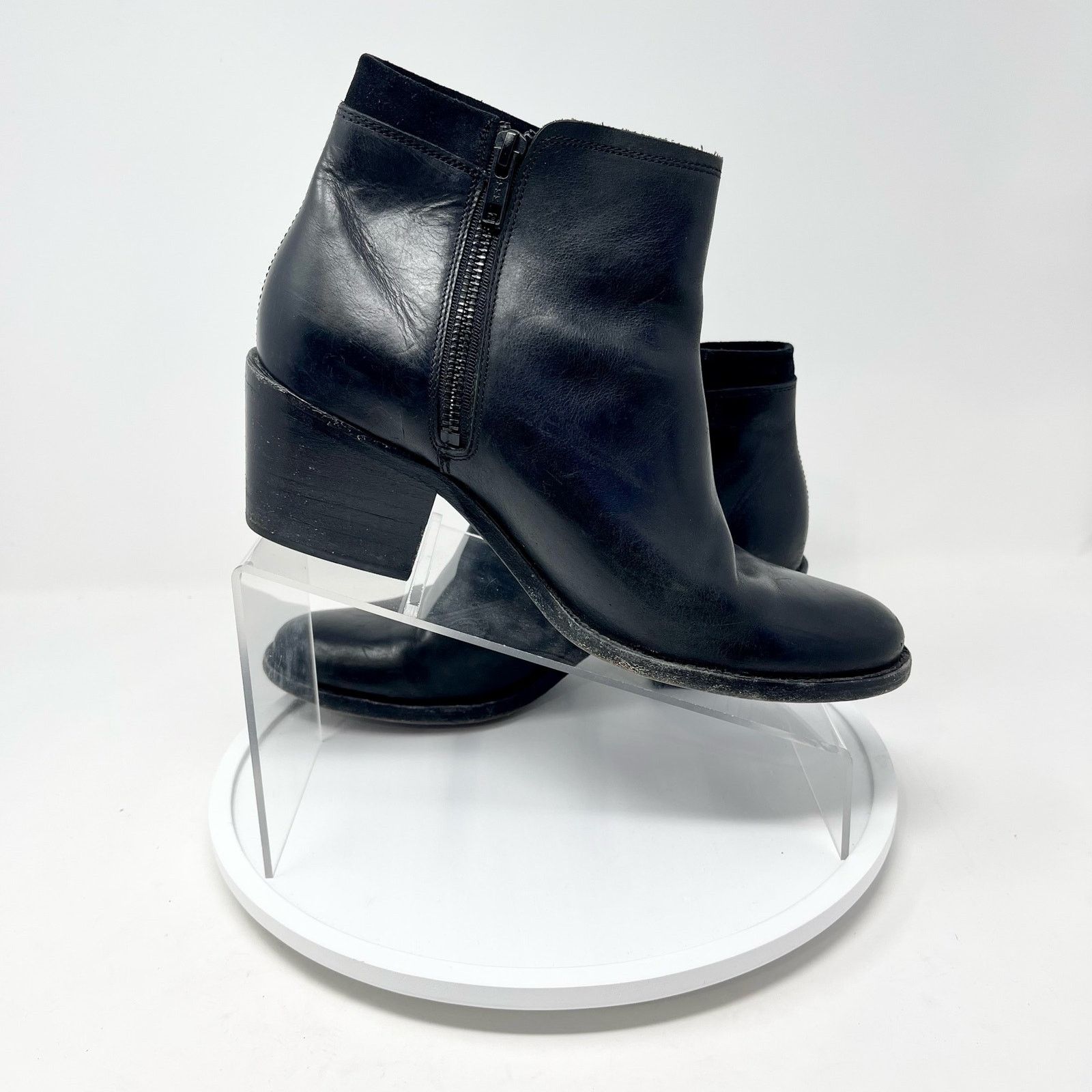 Wolverine Wolverine 1000 Mile Ankle Zipper Leather Ankle Bootie 8.5 Size US 8.5 / IT 38.5 - 3 Thumbnail