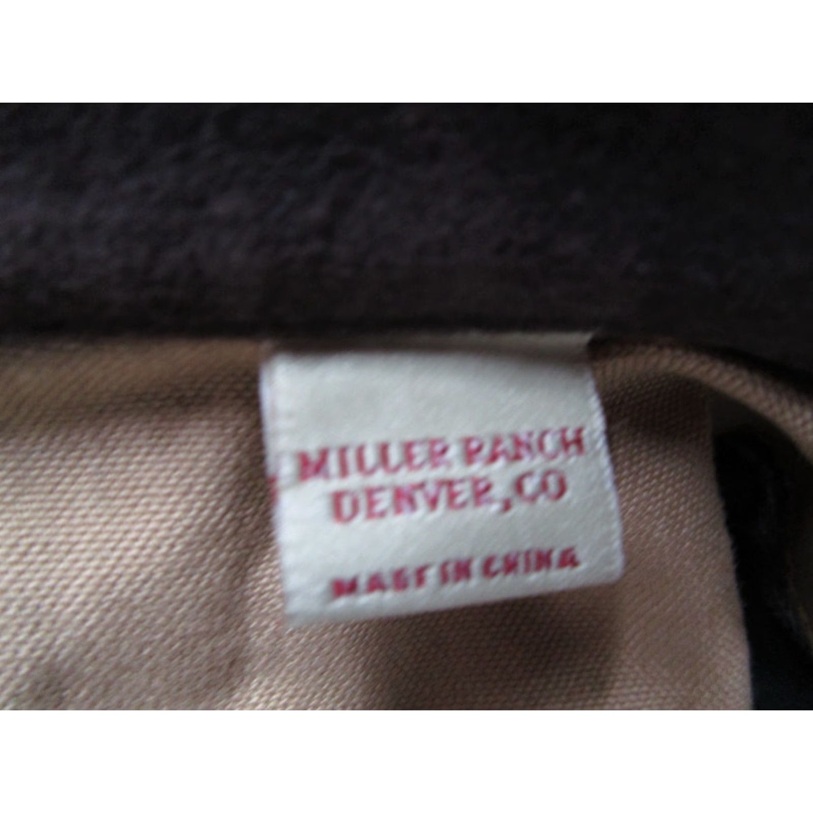 Vintage Miller Ranch Jacket Mens Large Brown Bonded Full Zip Chore Barn Ranch Logo Size US L / EU 52-54 / 3 - 4 Thumbnail