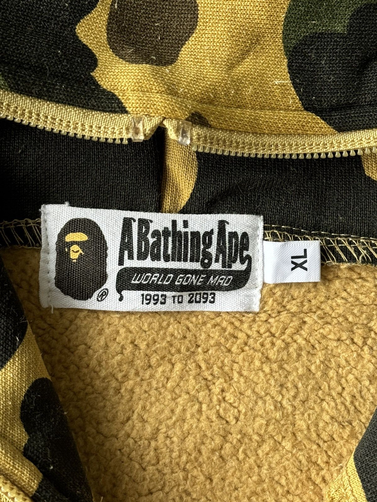 Bape Bape 1st Camouflage Full Zip Hoodie Size US XL / EU 56 / 4 - 7 Thumbnail
