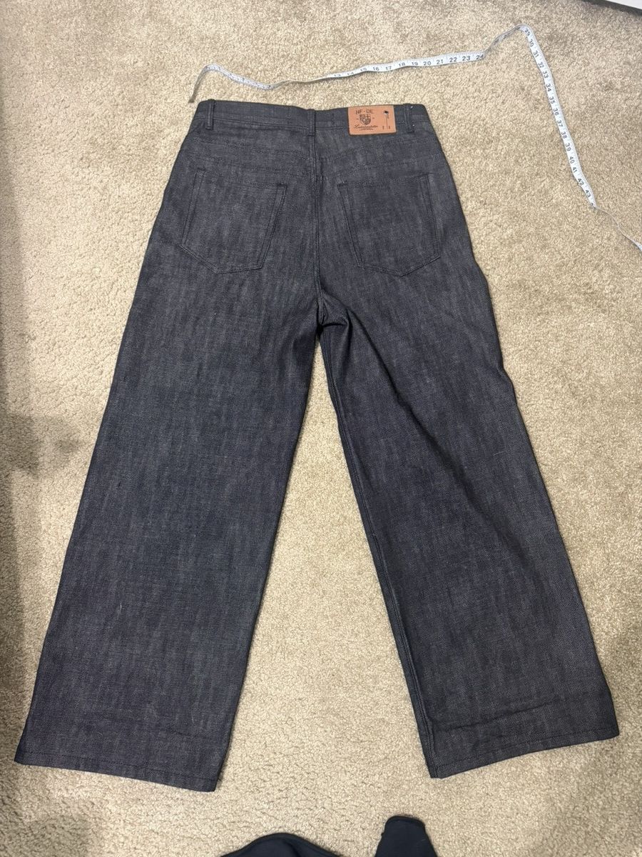 No Faith Studios No faith studios black selvedge Loose Fit Size US 32 / EU 48 - 5 Thumbnail