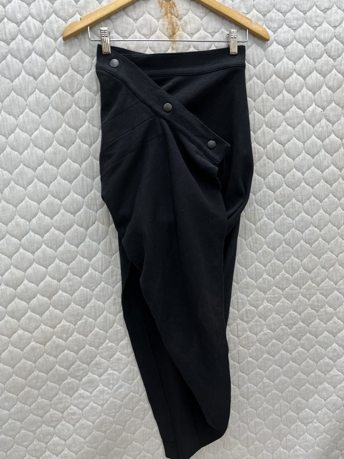 Yohji Yamamoto 🔥🔥🔥ARCHIVE YOHJI YAMAMOTO DRAPED TWISTED SKIRTS Size 28" / US 6 / IT 42 - 3 Thumbnail