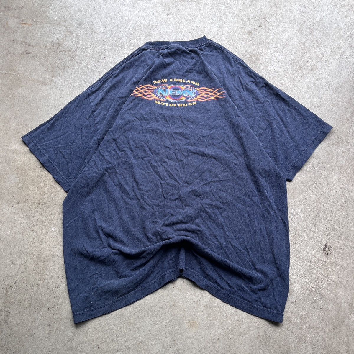 Fox Racing Vintage Y2K Fox Racing Faded T Shirt Size US XL / EU 56 / 4 - 3 Thumbnail
