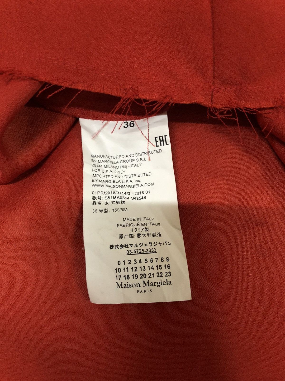 Maison Margiela Rare !! Maison Margiela Work in Progress Skirt Size 26" / US 2 / IT 38 - 4 Thumbnail