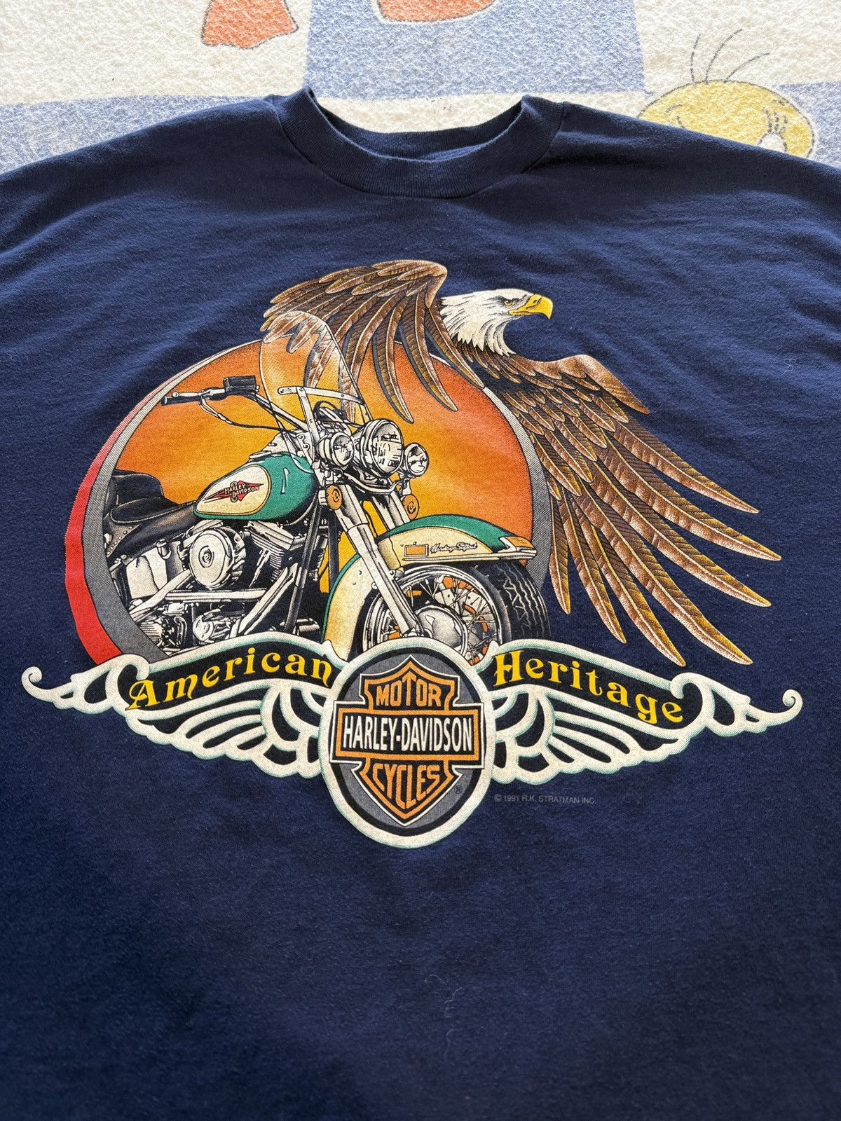 Harley Davidson Vintage harley tee Size US XL / EU 56 / 4 - 3 Thumbnail