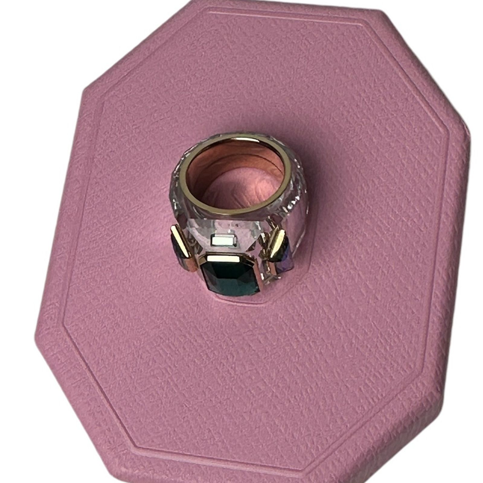 Swarovski Swarovski Chroma cocktail ring Green, EUR 58 USA 8 Size ONE SIZE - 9 Thumbnail