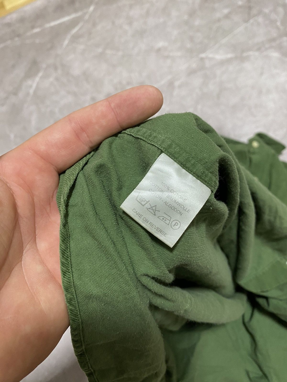 Boggi × Designer Classic Boggi Milano Slim Fit Green Shirt Button Up Y2K Size US L / EU 52-54 / 3 - 9 Thumbnail
