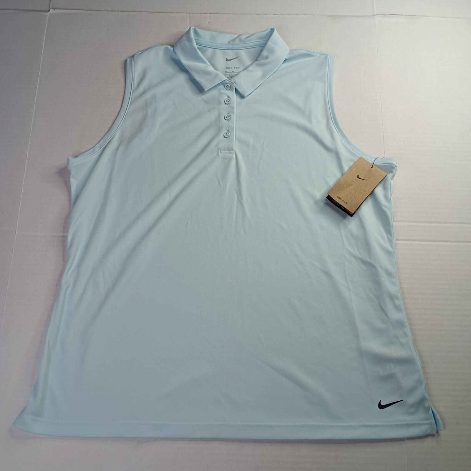 Nike Nike Golf Polo Shirt Women's XL Dri-Fit Victory Blue Active Size XL / US 12-14 / IT 48-50 - 1 Thumbnail