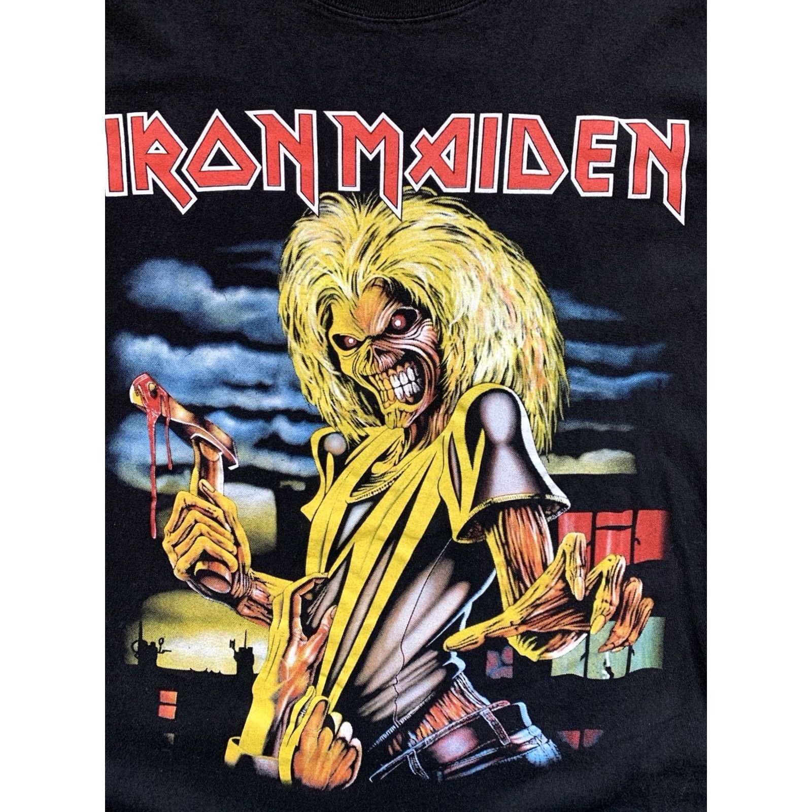 Vintage VINTAGE Iron Maiden T-Shirt Mens M Black T Shirt Rock Band Shirt Size US M / EU 48-50 / 2 - 4 Thumbnail