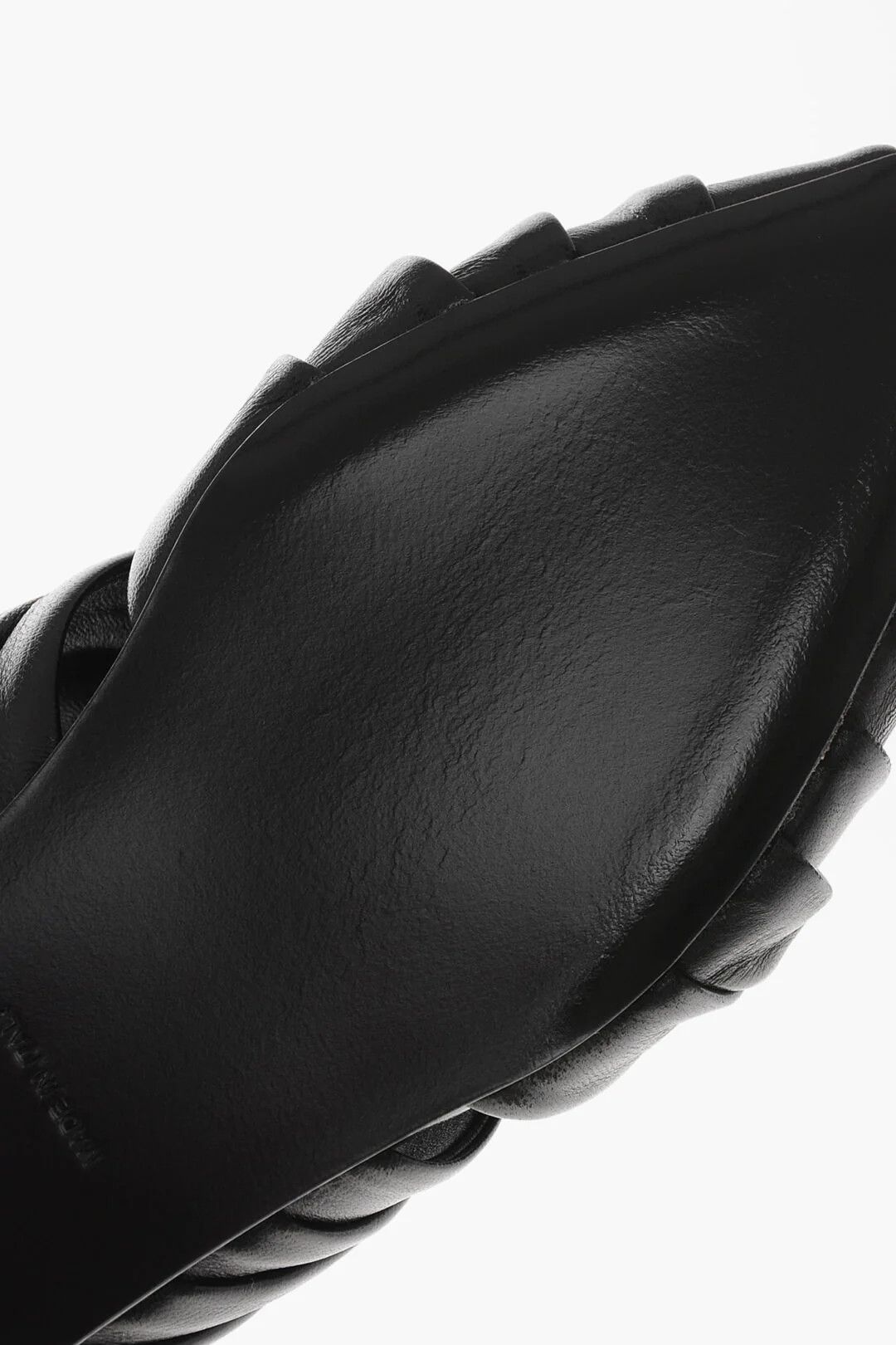 Givenchy og1mm0326 Flat Leather Mules in Black Size US 5 / IT 35 - 5 Thumbnail