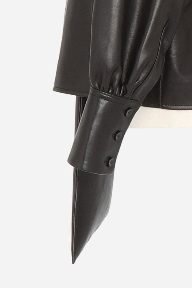 Saint Laurent Paris o1loc1c0225 Blouse in Black Size US S / EU 44-46 / 1 - 7 Thumbnail