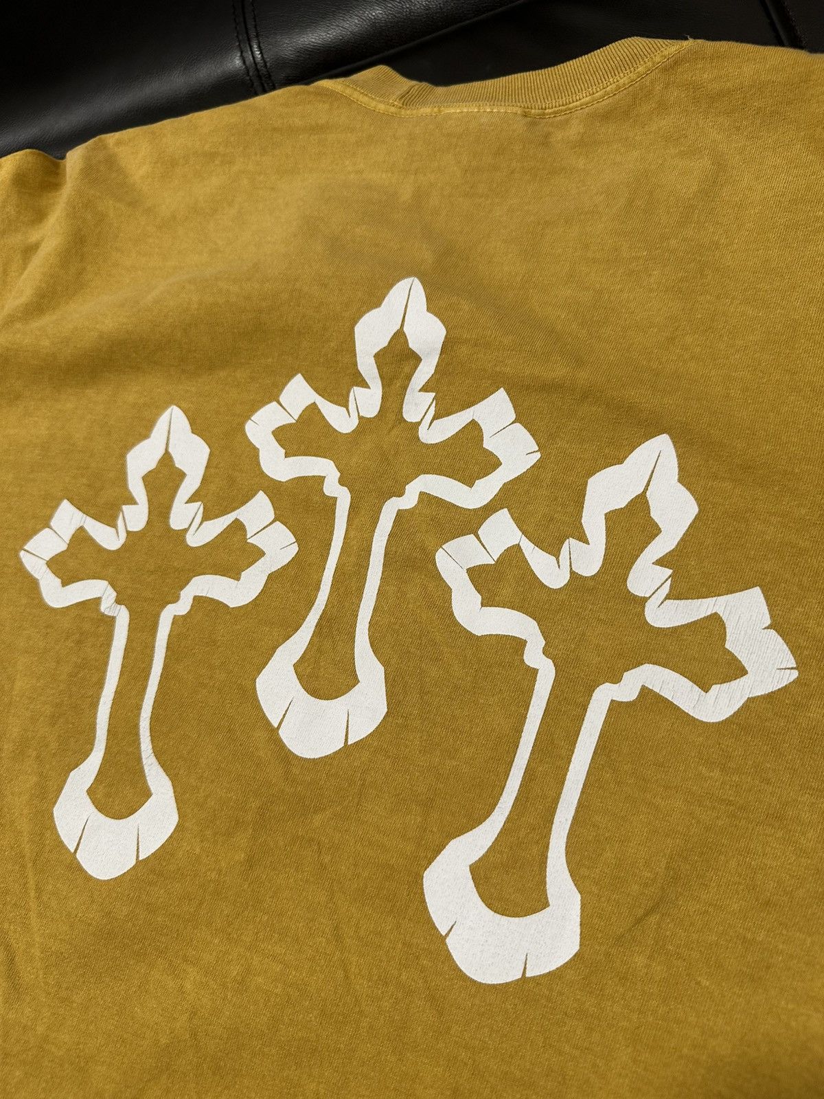 Other No Feelings Tee Mustard Crosses Size Medium Size US M / EU 48-50 / 2 - 5 Thumbnail