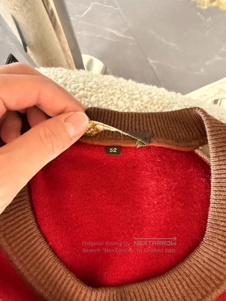 Loro Piana Loro Piana Colorblock Knit Sweater, 100% Cashmere Size US L / EU 52-54 / 3 - 2 Thumbnail