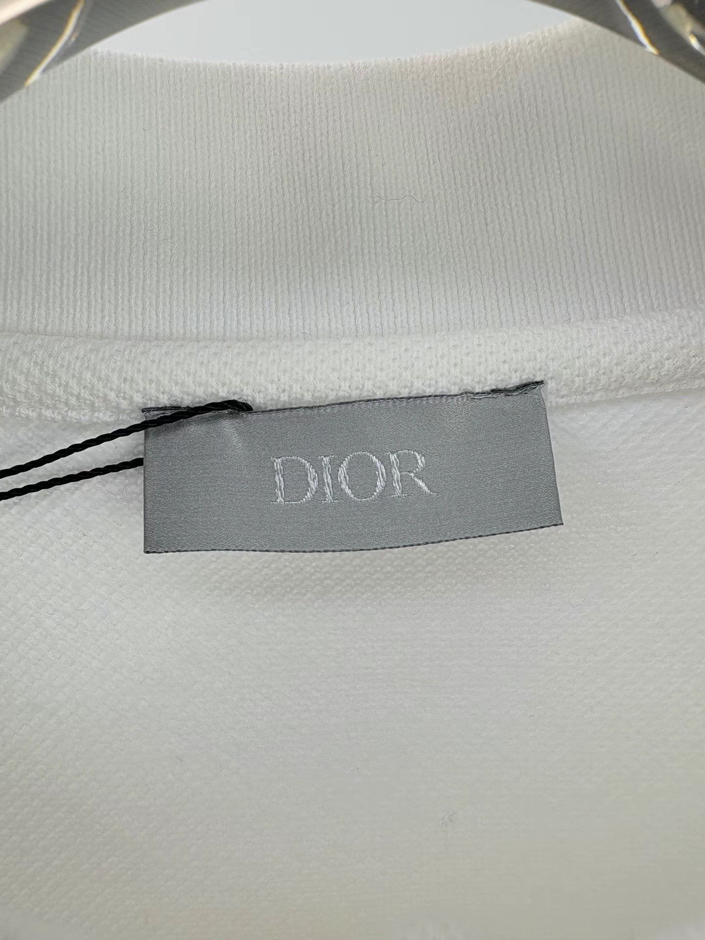 Dior DIOR Flocked Logo Short Sleeve Polo K1 Size US S / EU 44-46 / 1 - 4 Thumbnail