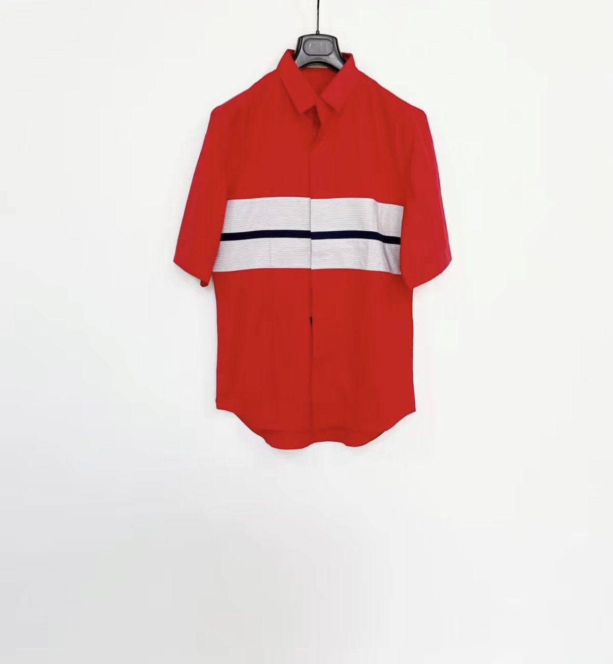 Dior Dior 100% Cotton Patchwork Short Sleeve Shirt J30 Size US M / EU 48-50 / 2 - 1 Thumbnail