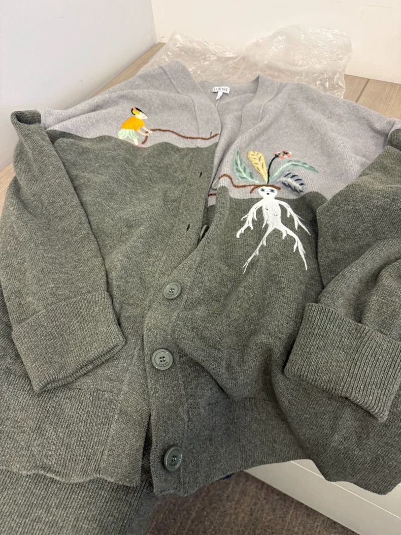 Loewe LOEWE Gray manchineel coat Size S / US 4 / IT 40 - 2 Thumbnail