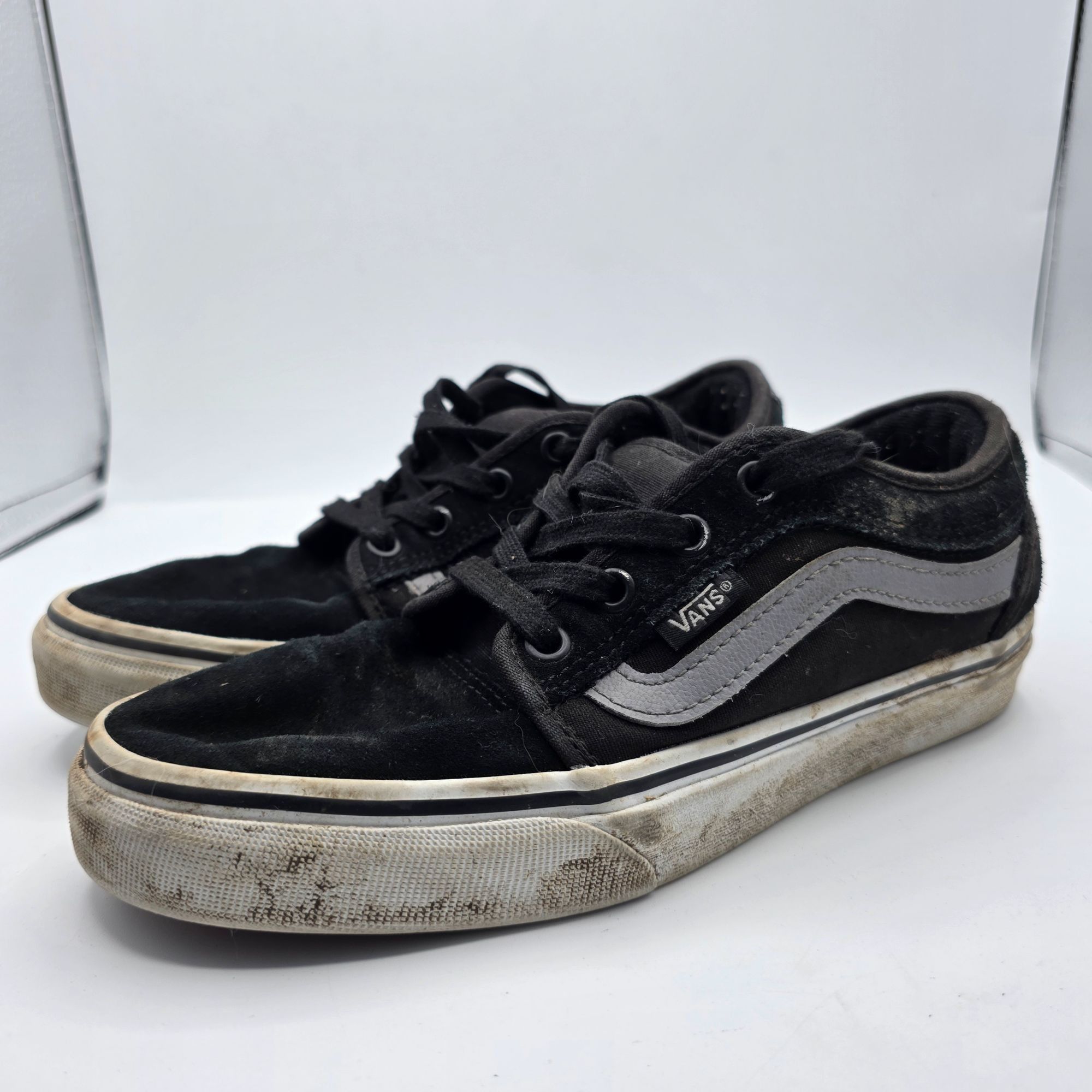 Vans Vans Chukka Low Sidestripe Mens Size 6 Black Sneaker Shoes C Size US 6 / EU 39 - 4 Thumbnail