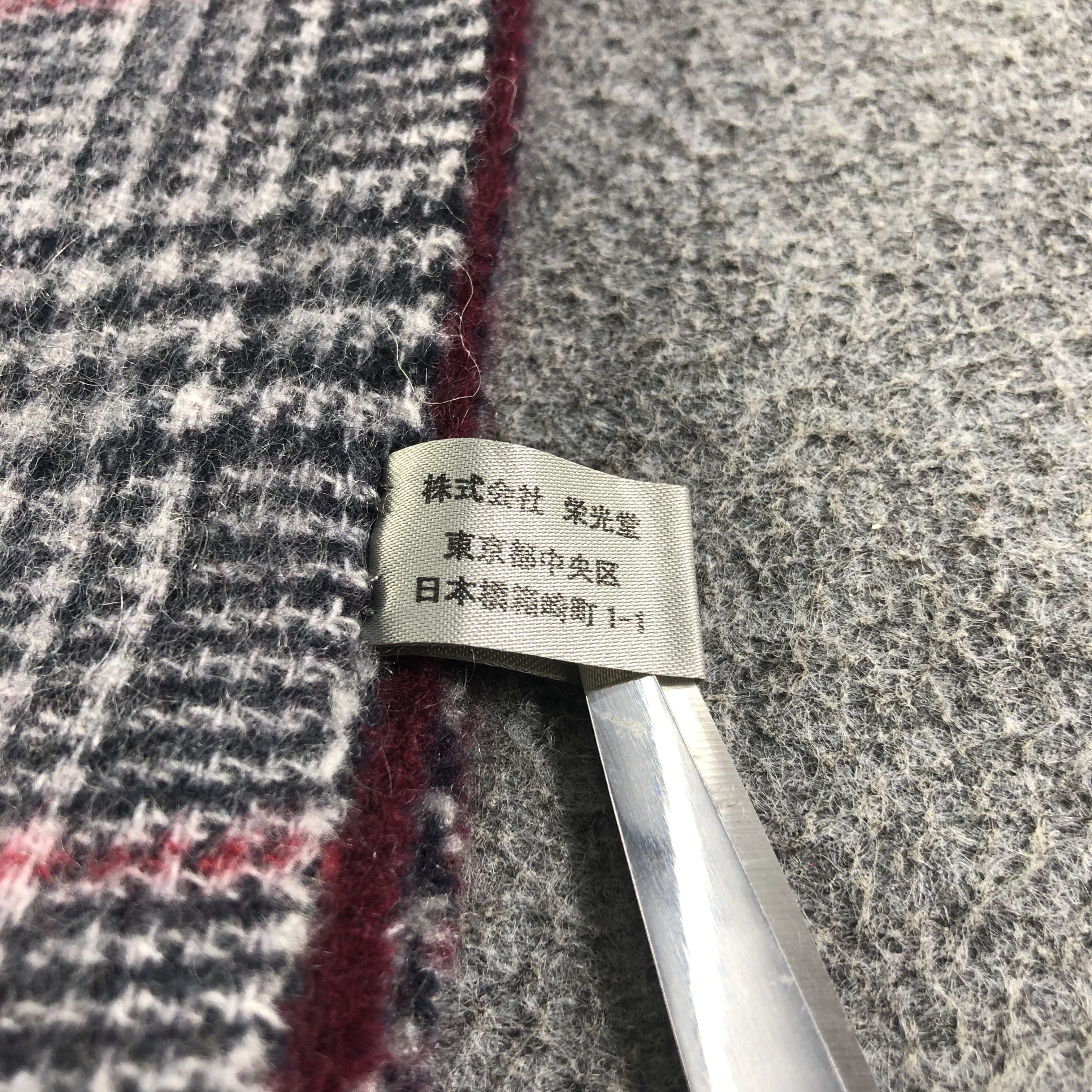 J. Press Reversible Cashmere Scarf Muffler V1087