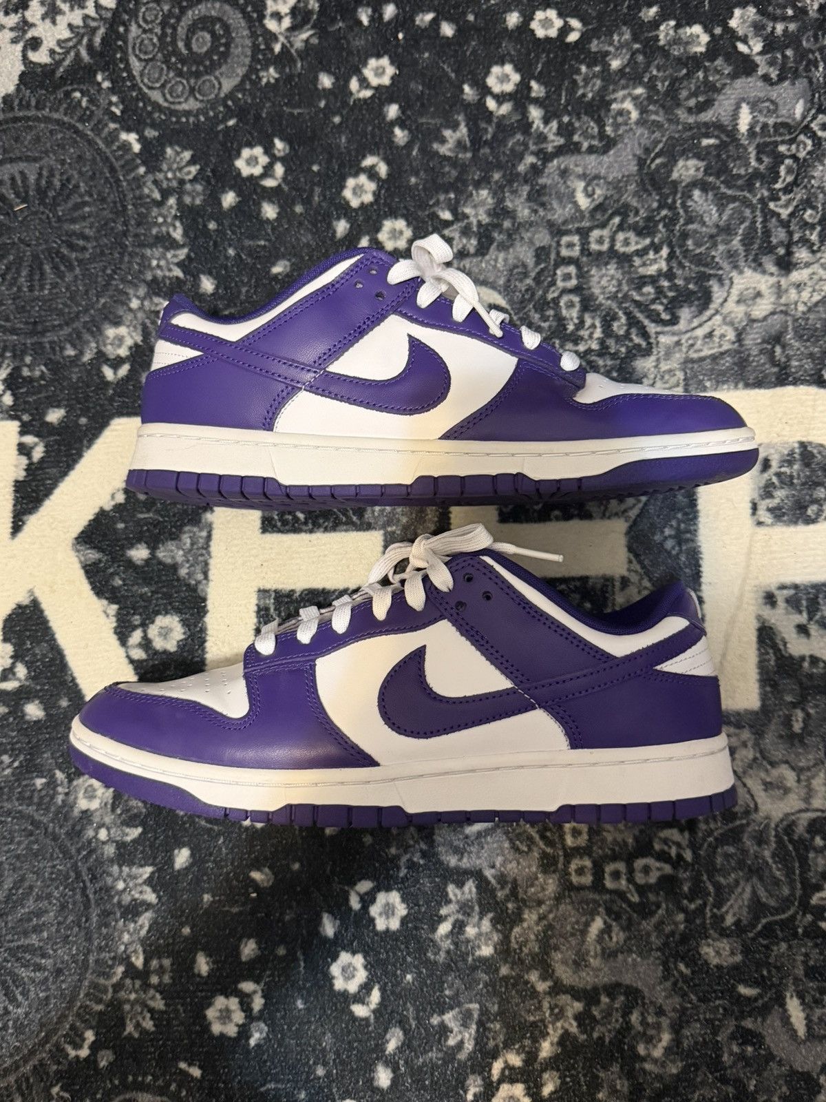 Nike NIKE DUNK LOW "CHAMPIONSHIP PURPLE" Size US 9.5 / EU 42-43 - 2 Thumbnail