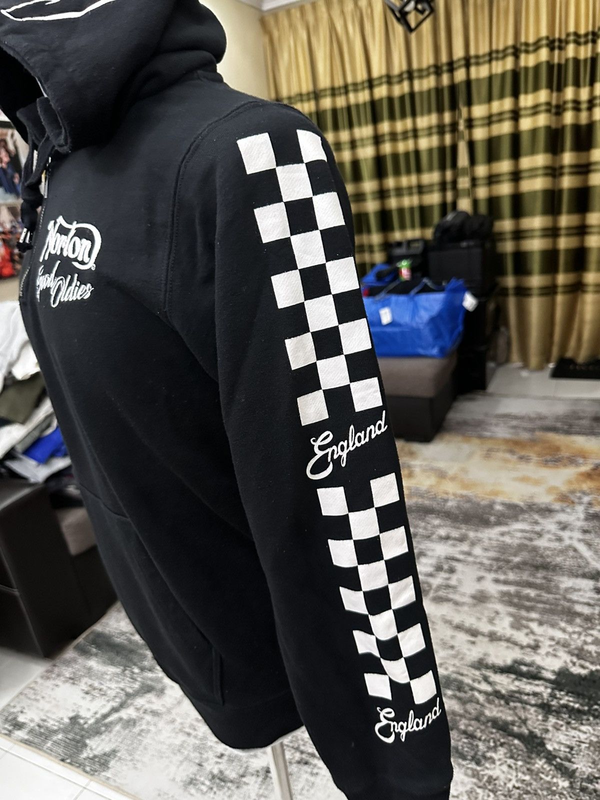 Norton Vintage Norton Big Logo Hoodie Size US M / EU 48-50 / 2 - 5 Thumbnail